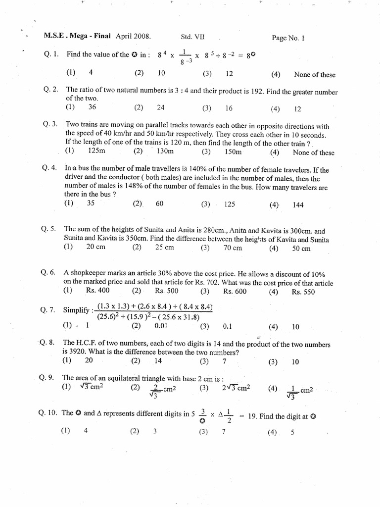 7th MF PDF | PDF