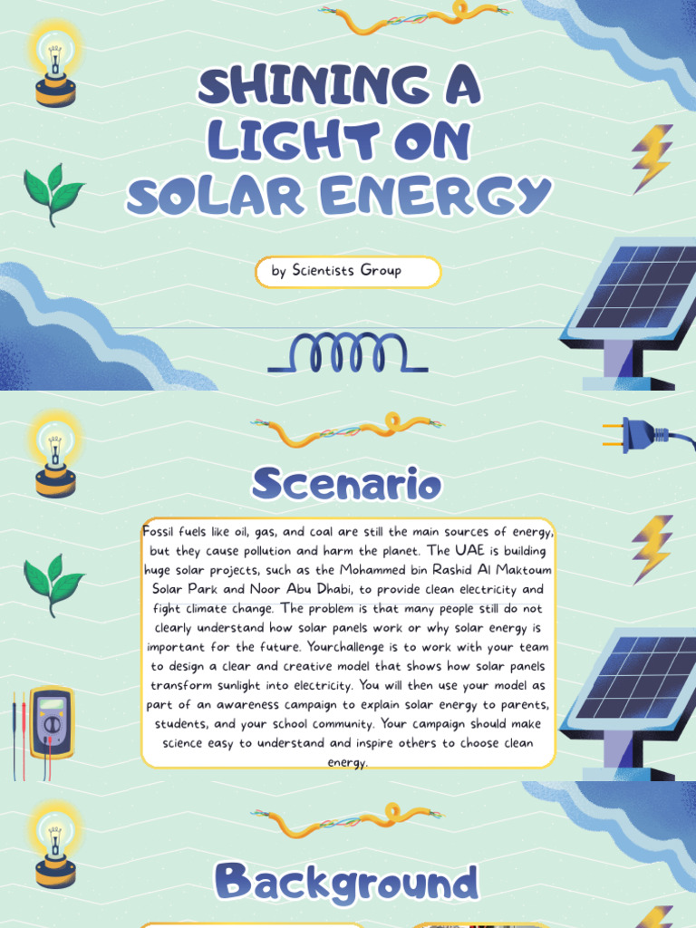 Shining A Light On Solar Energy | PDF | Sustainable Technologies ...