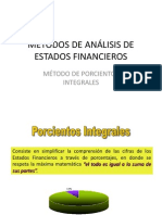 Métodos de Análisis de Estados Financieros