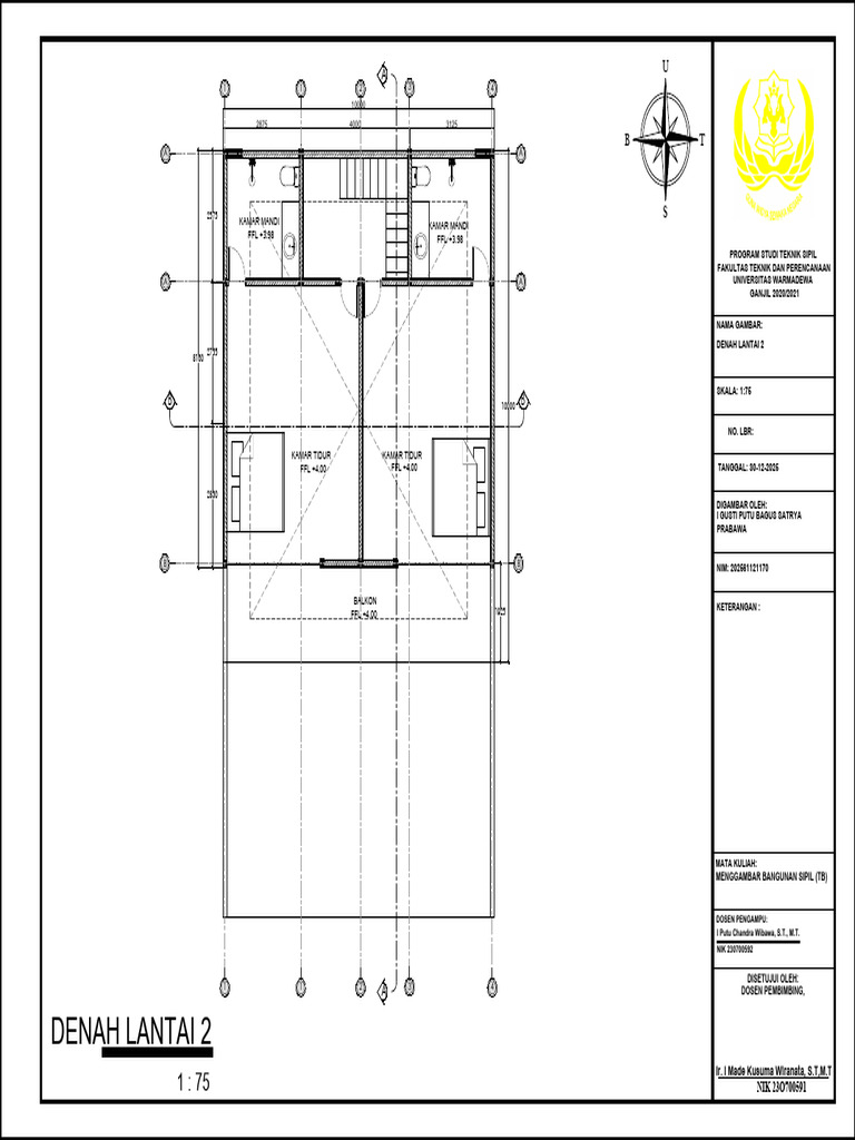 Denah Lantai 2 | PDF
