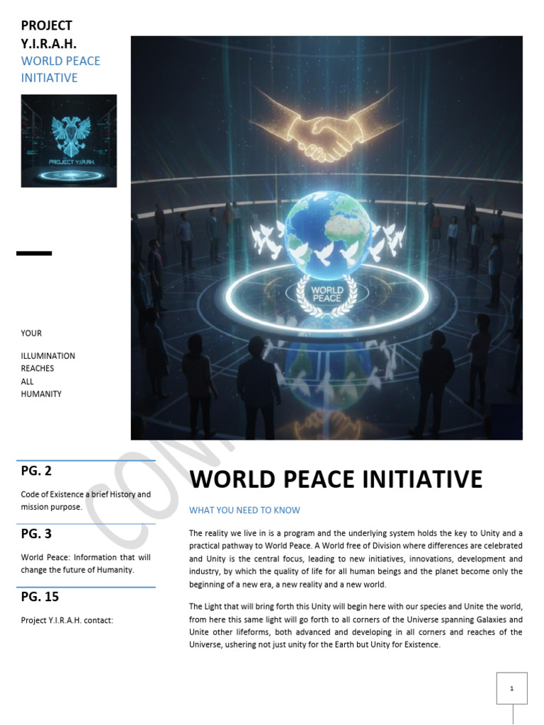 World Peace Initiative | PDF