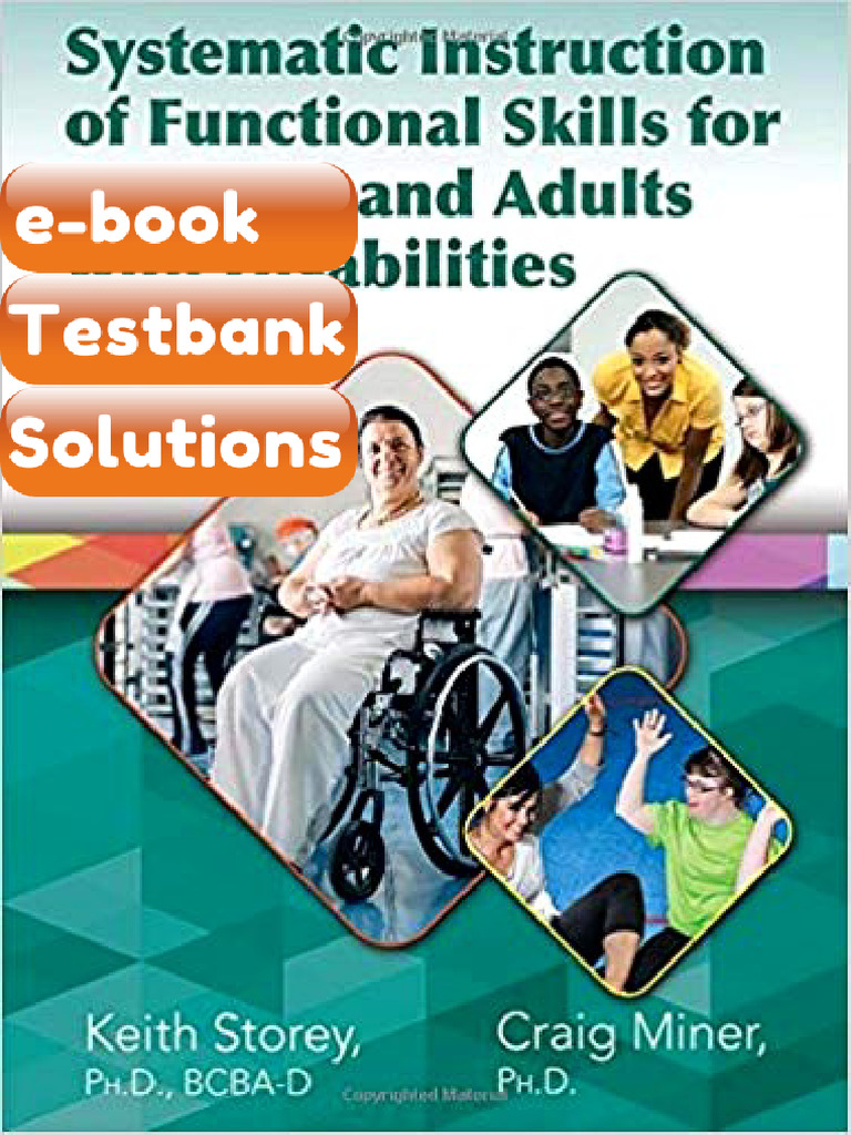 eBook & Testbank Systematic Instruction of Functional Skills for ...