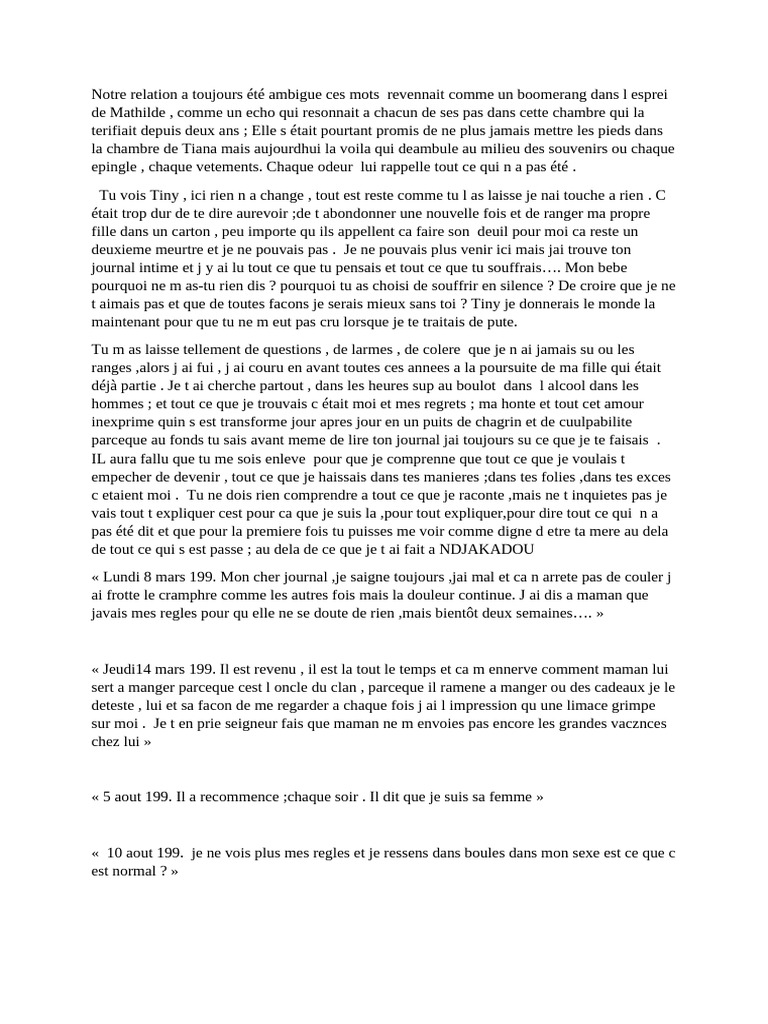 J Entends Toujours Tes Larmes | PDF
