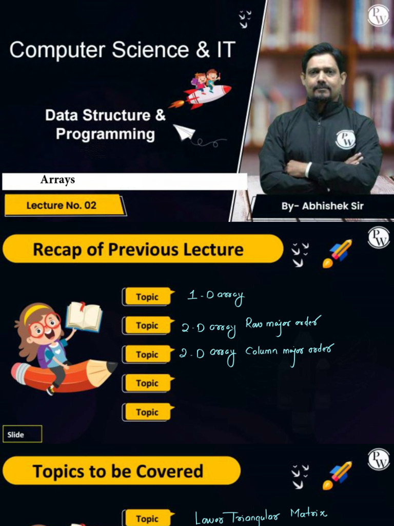 02 Array 02 Class Notes | PDF
