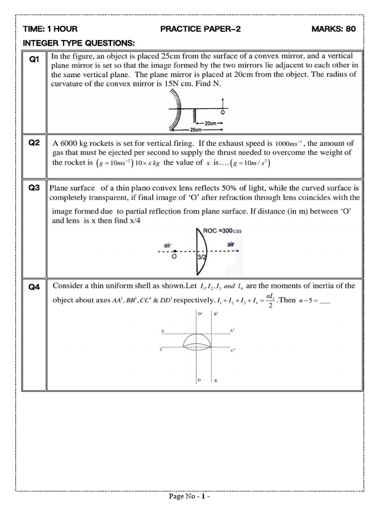 2) Practice Paper-2 | PDF