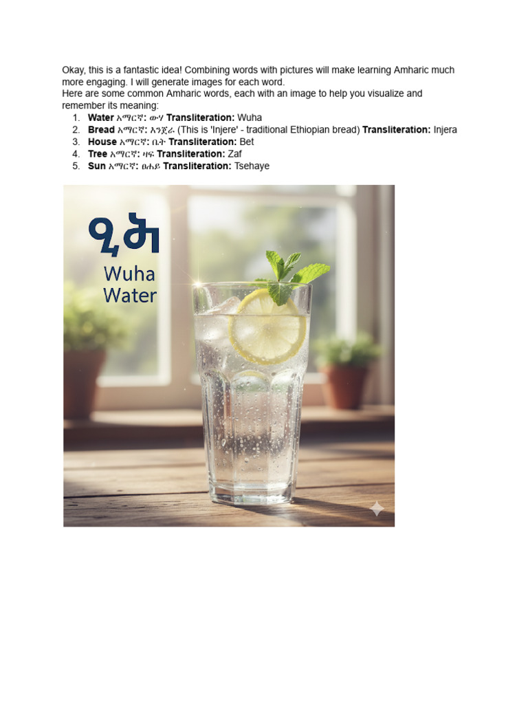 Create Words With Picture That Explain Words | PDF