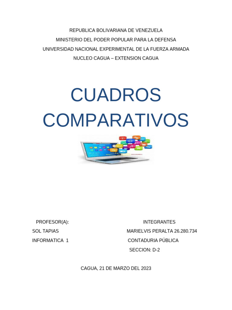 Trabajo de Informatica Marielvis Peralta 2 | PDF | Hardware de la ...