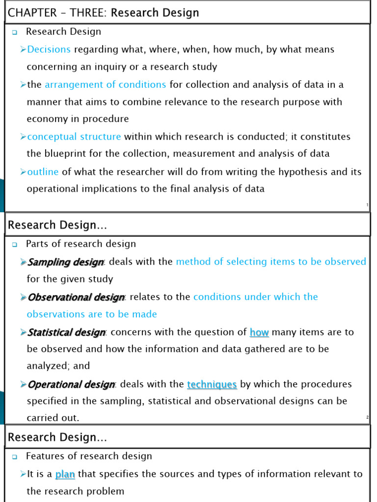 RM Slides Chapter 3 | PDF | Theory | Methodology