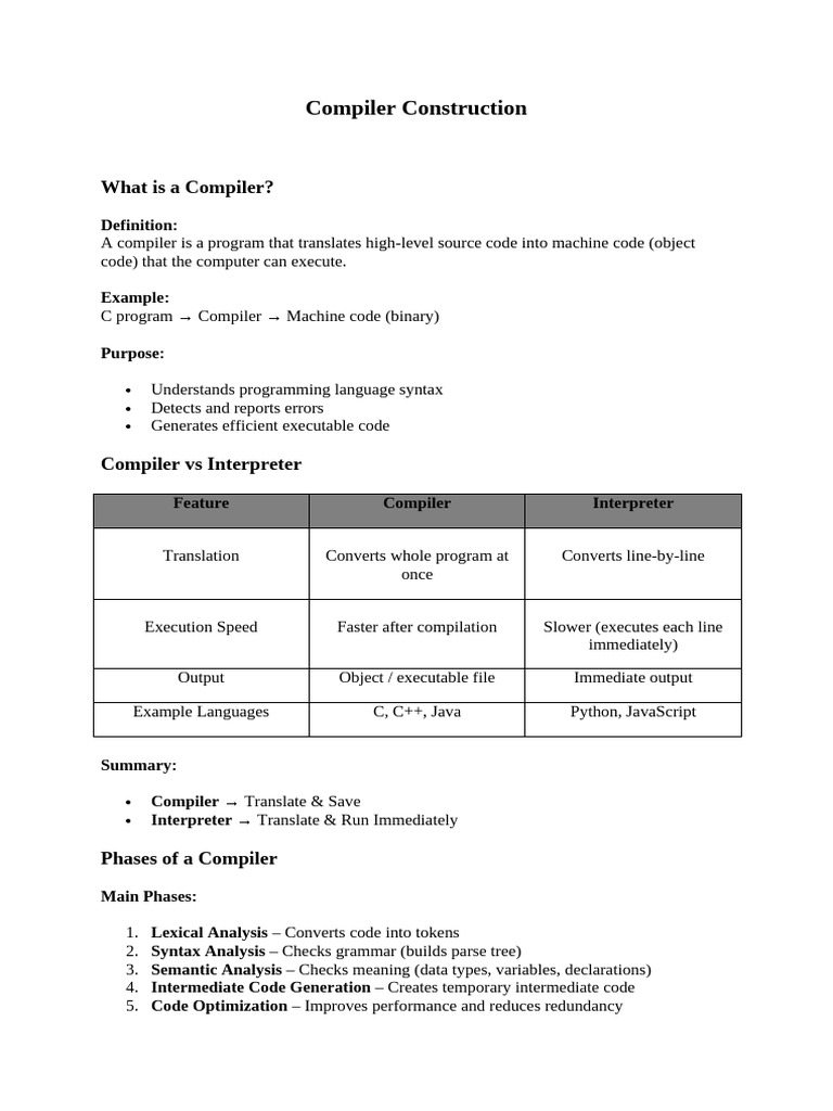 Compiler Conts 13-11-2015 | PDF | Compiler | Computer Program