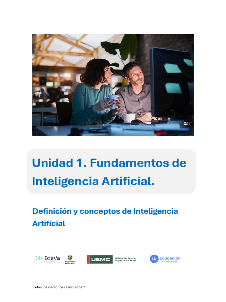 1.Definición y Conceptos de la Inteligencia Artificial | PDF ...