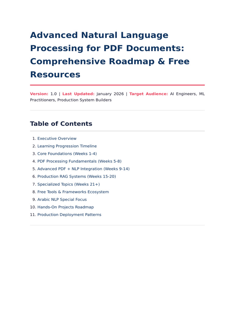 Advanced NLP Arabic 1769981538 | PDF | Optical Character Recognition ...