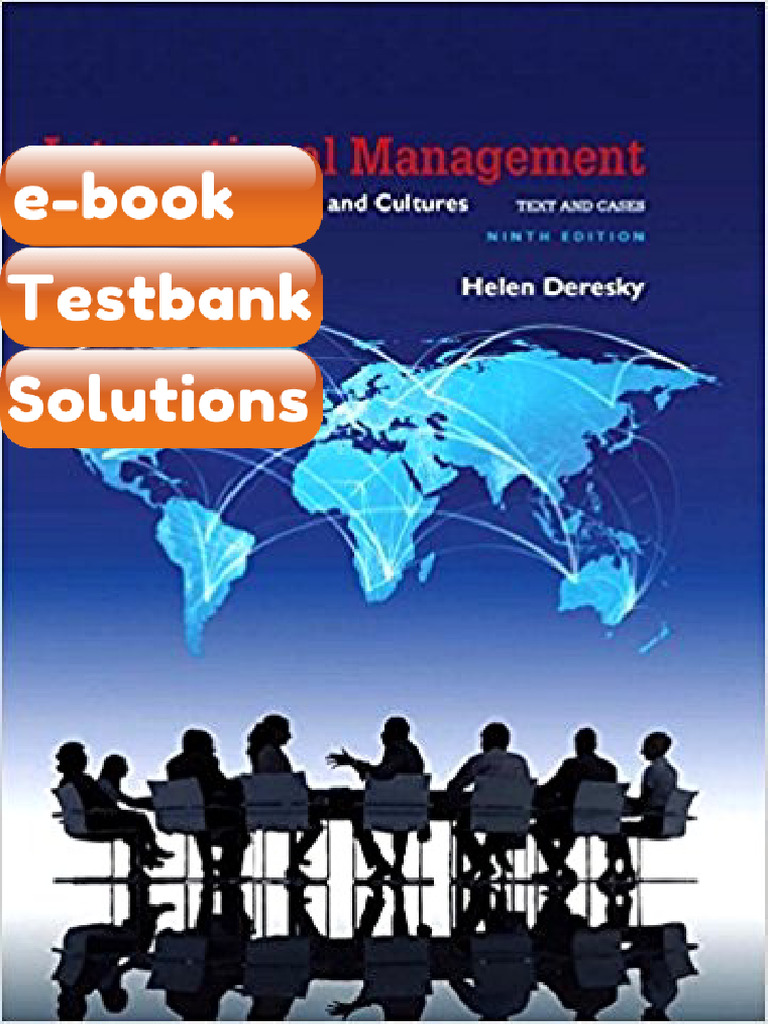 Ebook & Testbank International Management Managing Text and Cases 9th ...