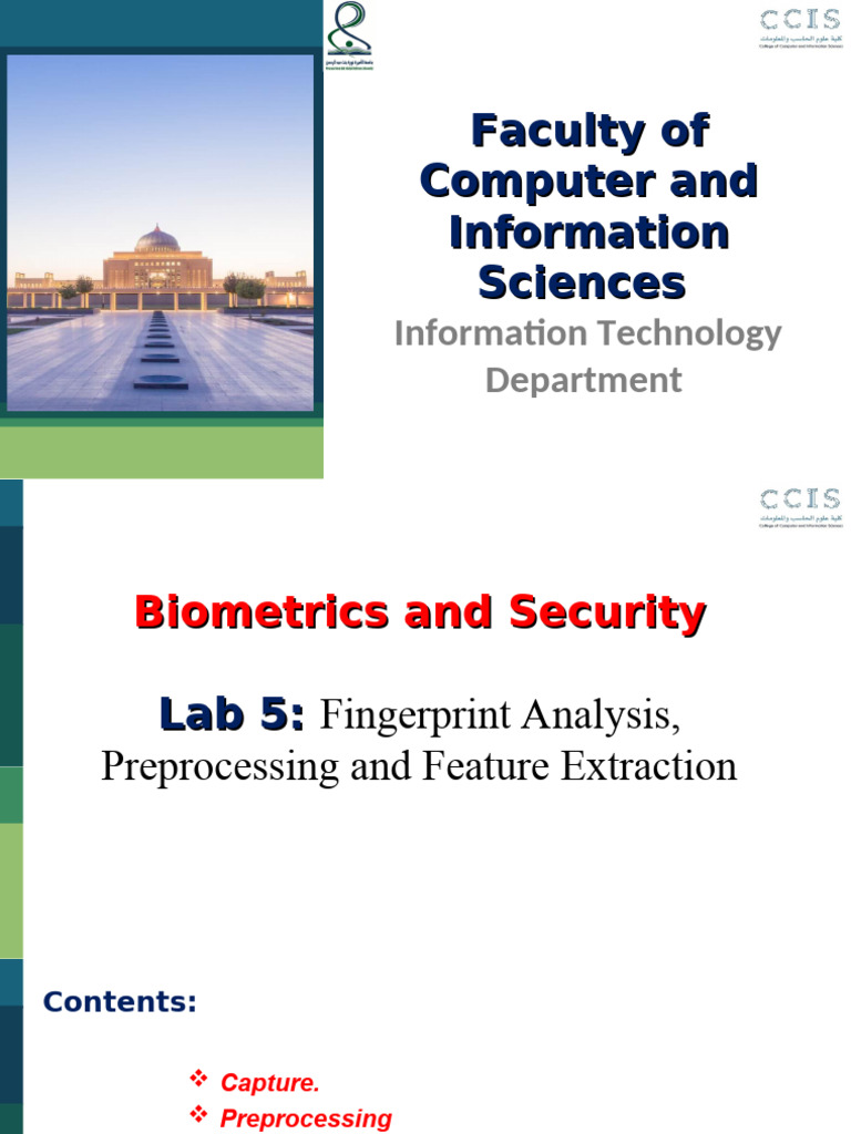 Lab 5 - Tagged | PDF | Image Segmentation | Fingerprint