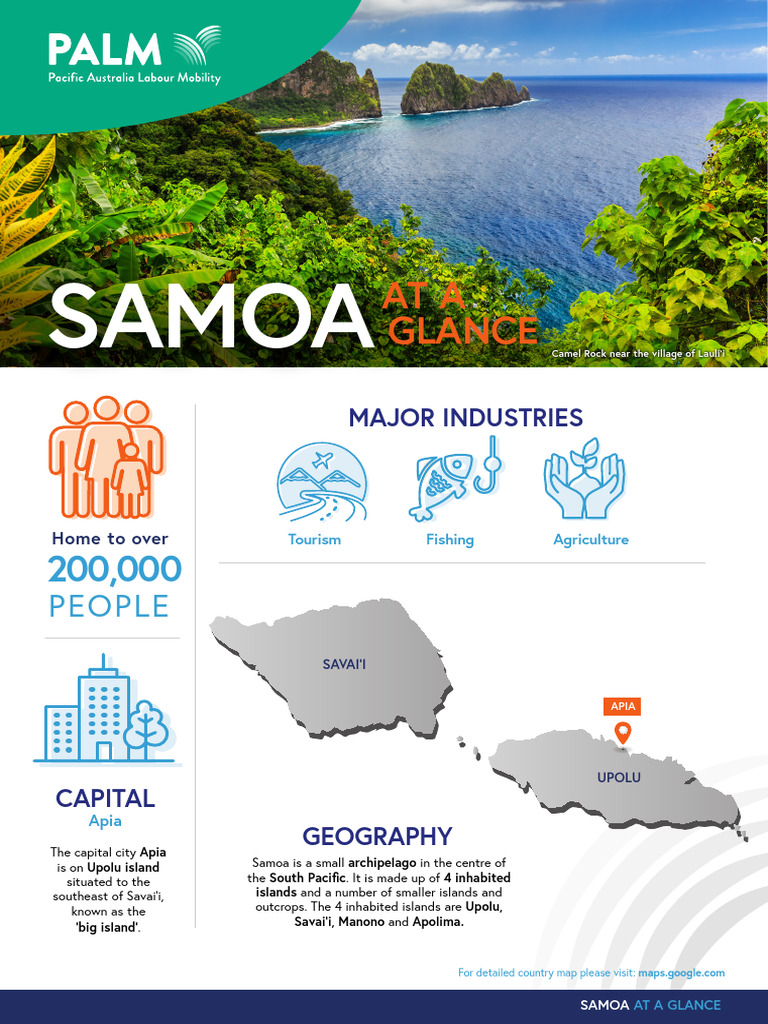 PALM Scheme Country Fact Sheet - Samoa | PDF | Samoa | Polynesia