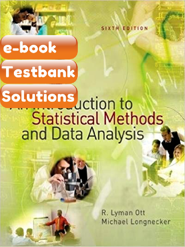 eBook & Testbank an Introduction to Statistical Methods and Data ...