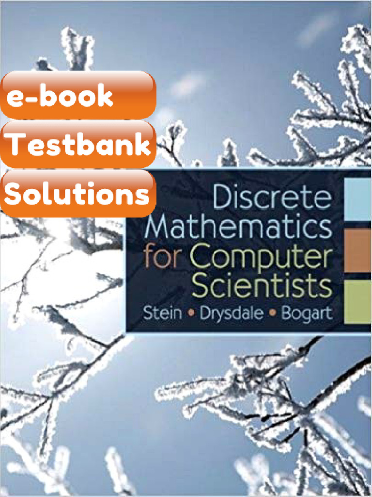 eBook & Testbank Discrete Mathematics for Computer Scientists 1st ...
