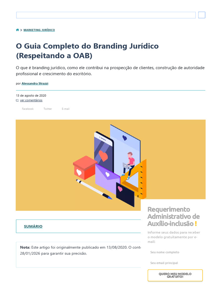 O Guia Completo Do Branding Jurídico (Respeitando A OAB) | PDF | Gestão ...