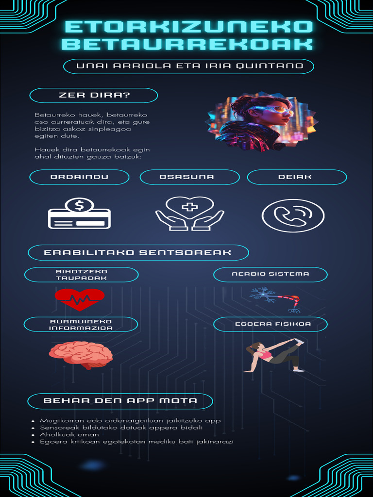 Dark Blue Artificial Intelligence Modern and Futuristic Infographic | PDF