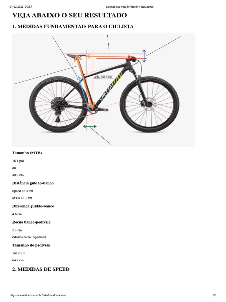 Bike Fit | PDF