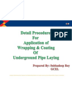 Wrapping Coating Procedure
