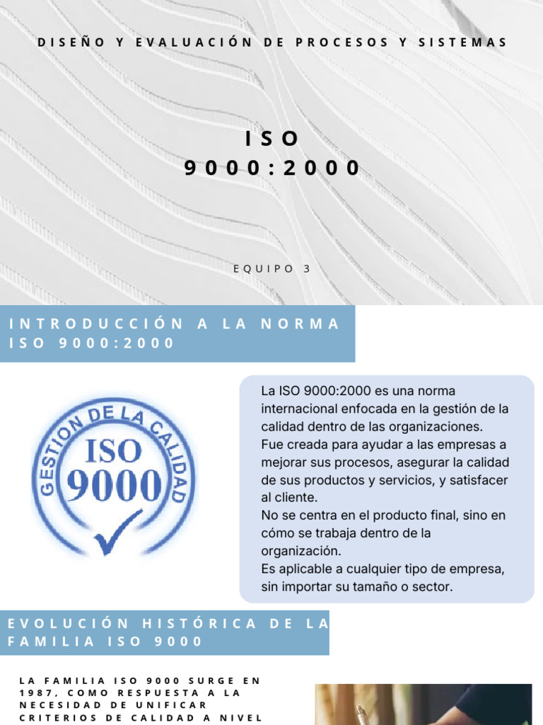 Iso 9000 | PDF | Sistema de manejo de calidad | Calidad (comercial)