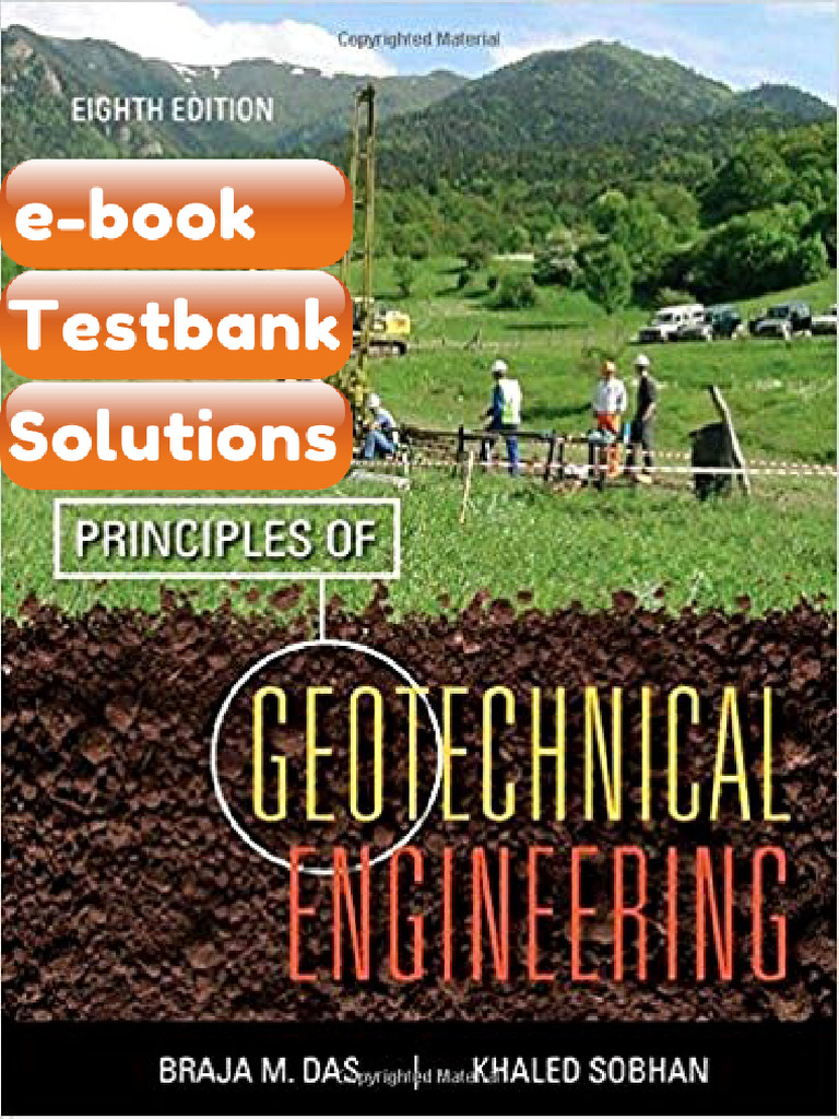 Ebook & Testbank Principles of Geotechnical Engineering 8th Edition by ...