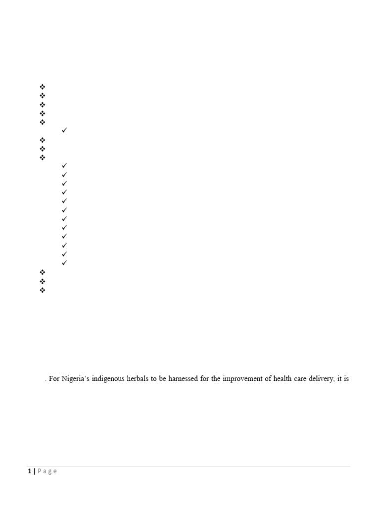 Standardization & Formulation of Herbal Medicines Lecture 2025 | PDF ...