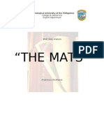 Literature: The MATS by Francisco Arcellana