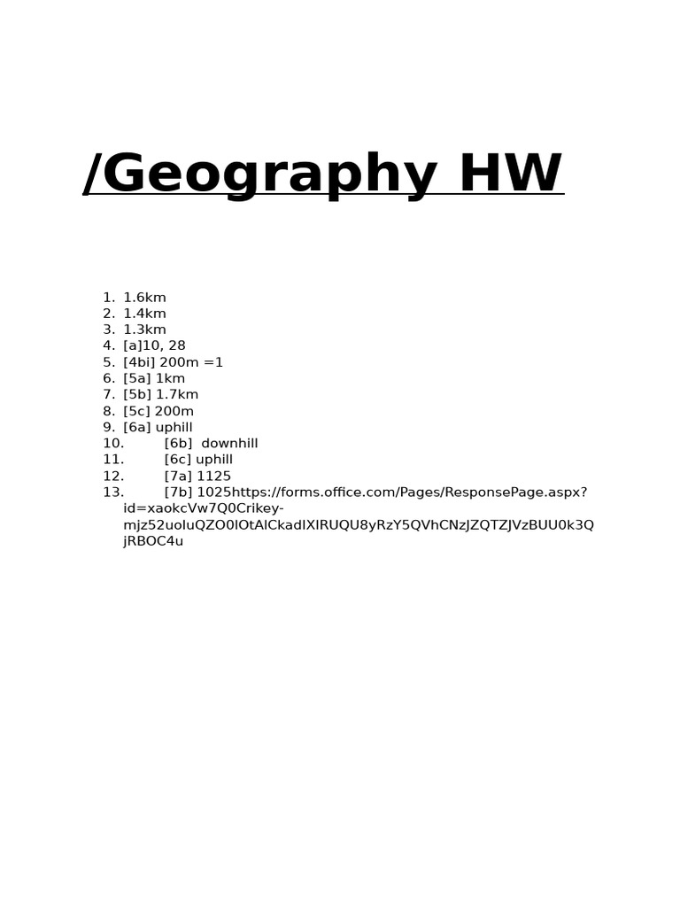 Map HW | PDF