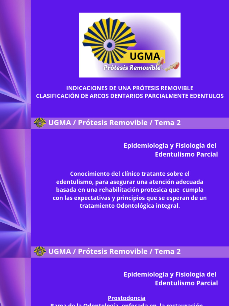 UGMA Prótesis Removible Tema 2 - 20250928 - 191758 - 0000 | PDF | Ramas ...
