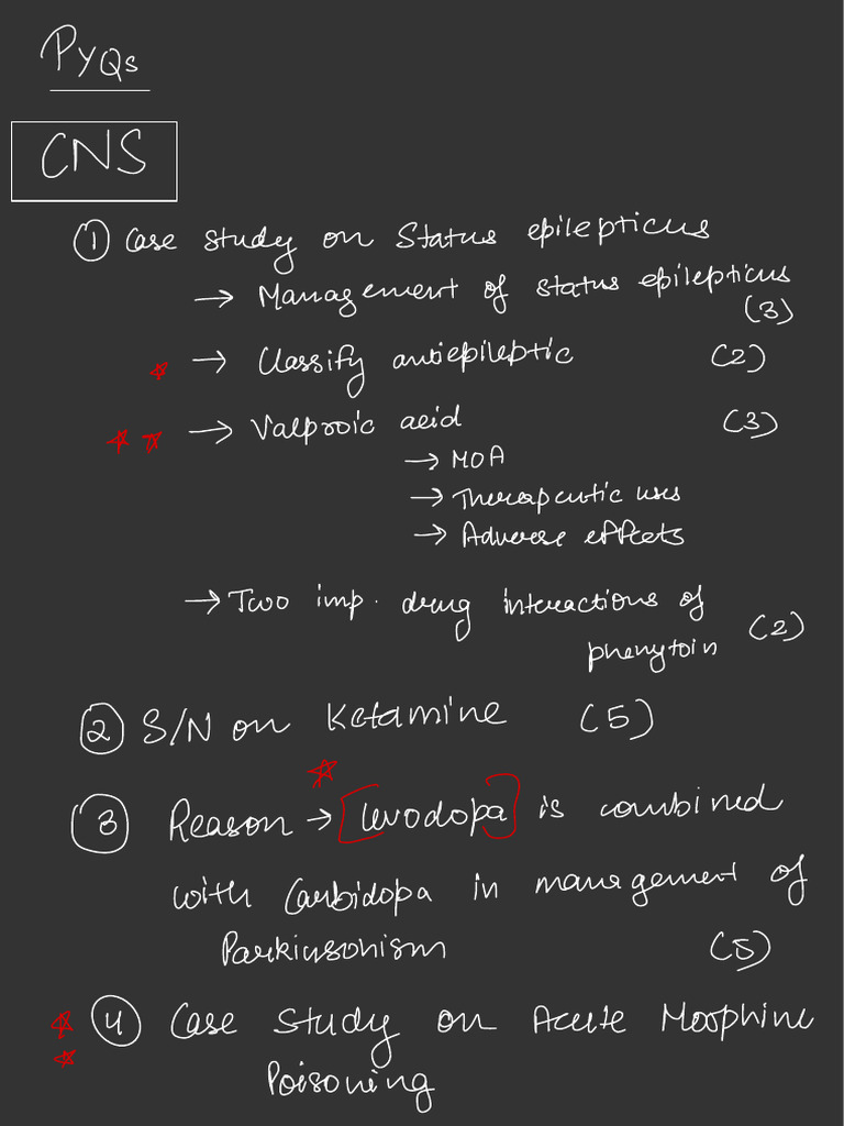 PYQS | PDF | Drugs | Pharmacology