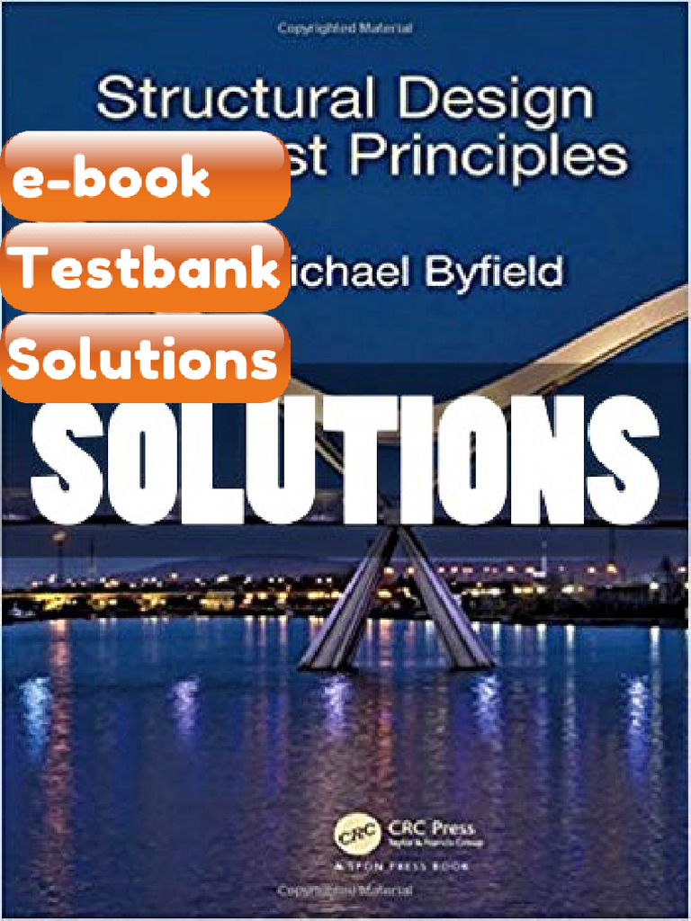 Testbank Structural Design From First Principles 1 Ed Byfield Fast ...