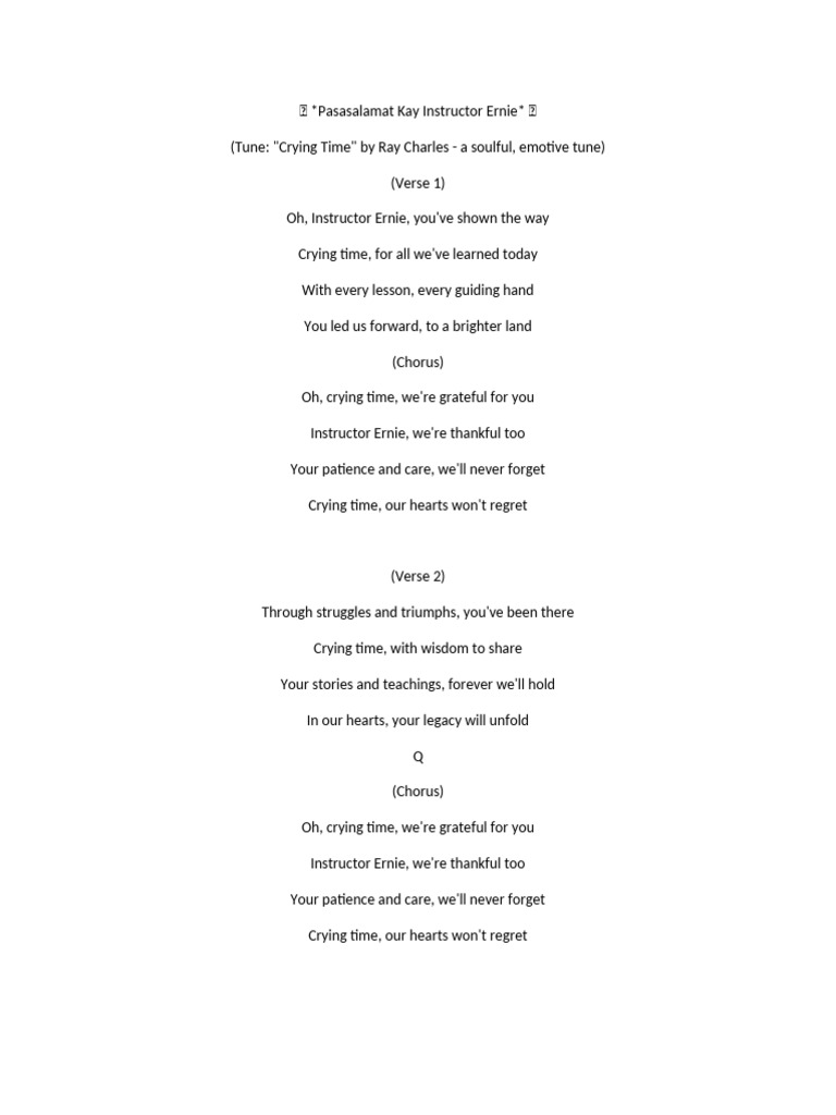 Crying | PDF
