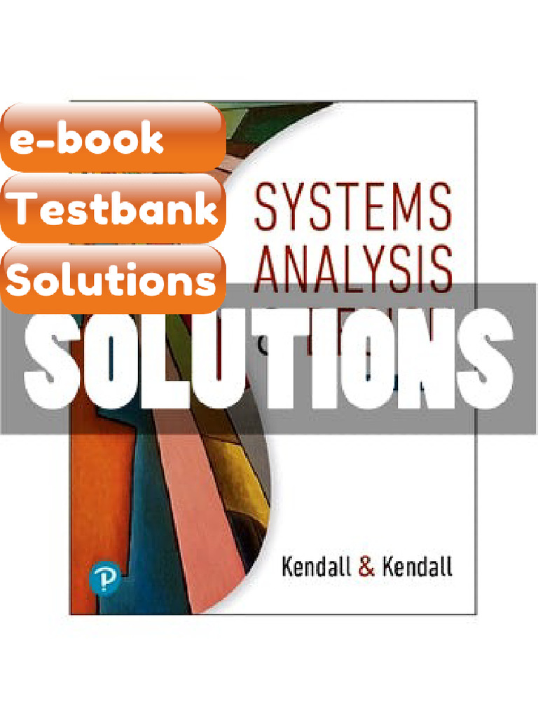 Testbank Systems Analysis and Design 10 Ed Kendall Fast Download | PDF ...