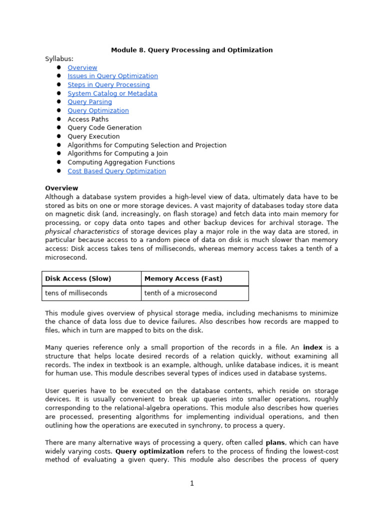 Adbms Unit1 | PDF | Databases | Computer Data Storage