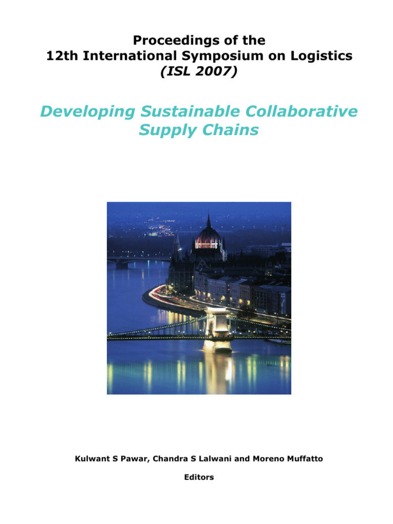 12th Int Symposium | PDF | Supply Chain | Factor Analysis