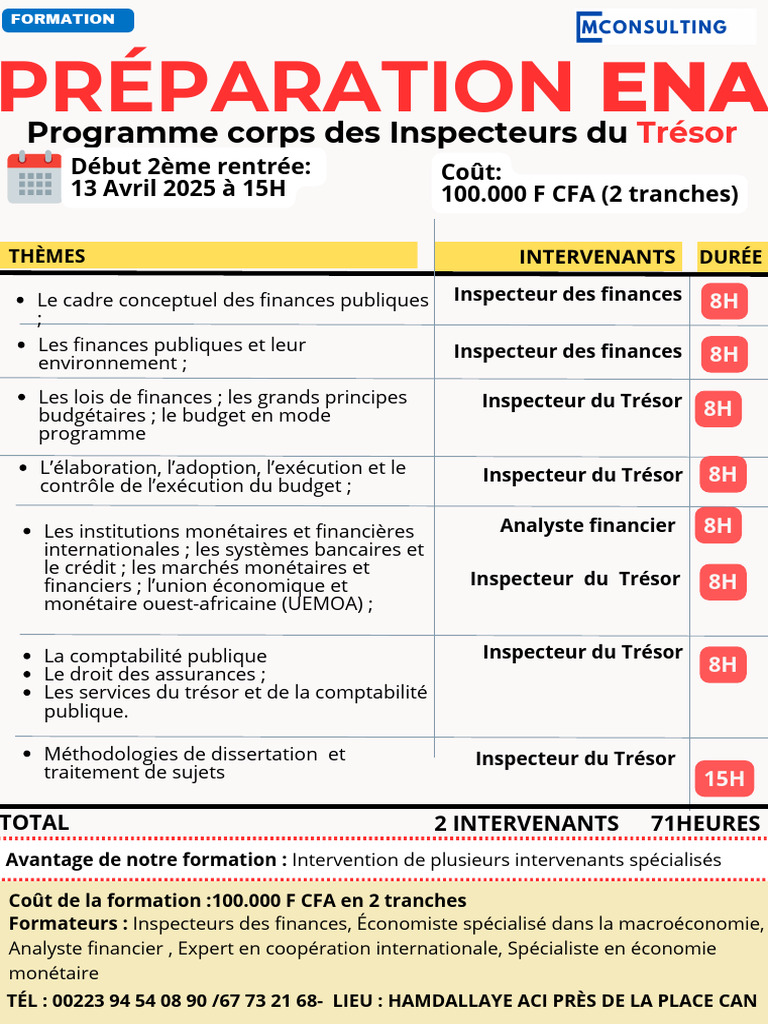 Inspecteurs Tresor | PDF
