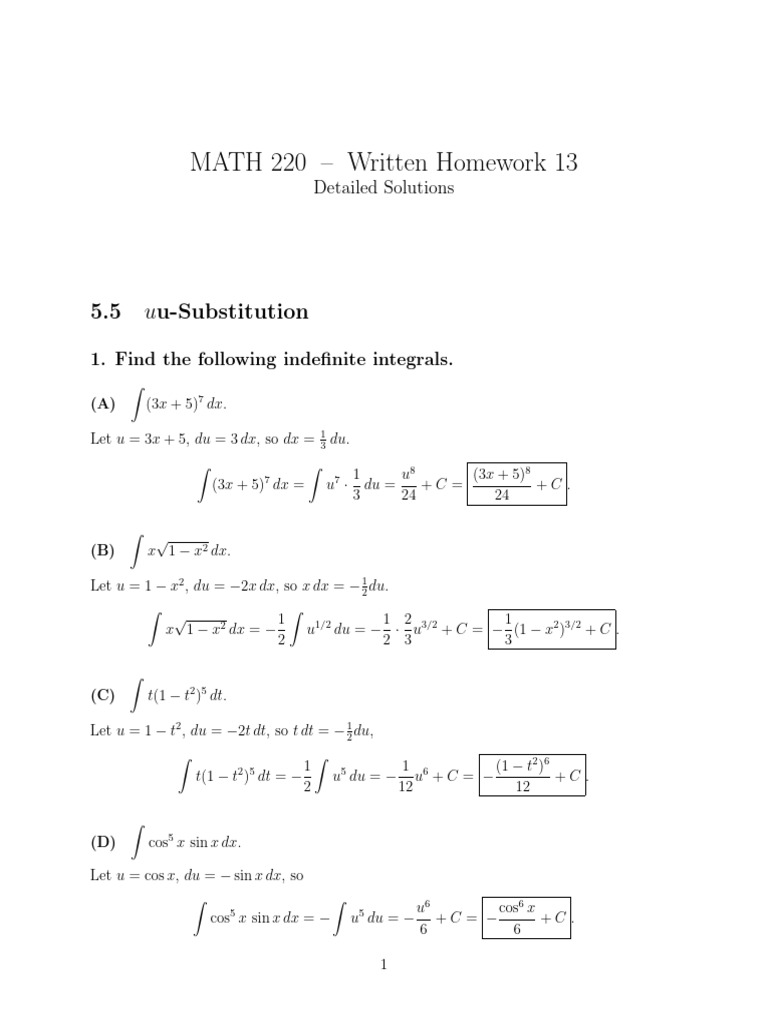 HW 13 | PDF | Mathematical Analysis | Mathematics