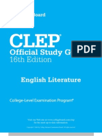 Clep College Exam - English Literature