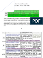 Y8 Depth Overview 2012-2013