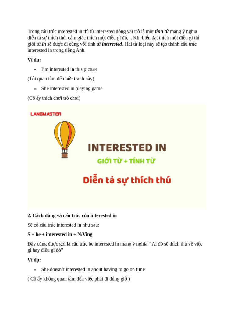 Interested in | PDF