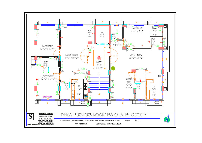 Switch Board Dimension Layout Rev.01-A-141024 | PDF
