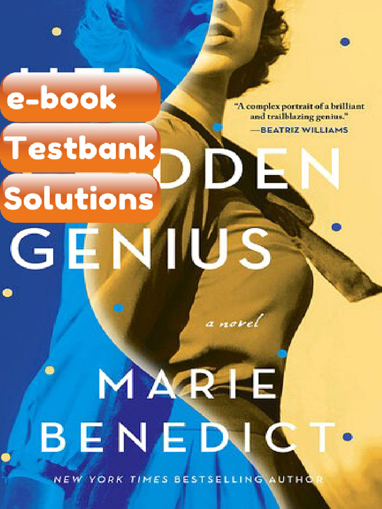 Her Hidden Genius Marie Benedict eBook & Testbank | PDF | Subscription ...