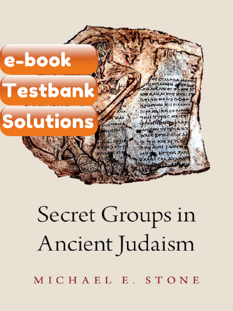 eBook & Testbank Secret Groups in Ancient 1st Edition | PDF ...