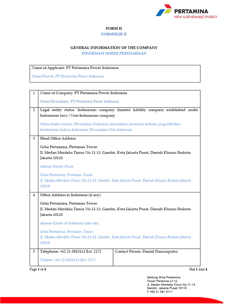 Revisi_pln Np Karangkates - Form II | PDF | Electricity Generation ...
