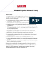 Stud Welding Stud and Ferrule Catalog