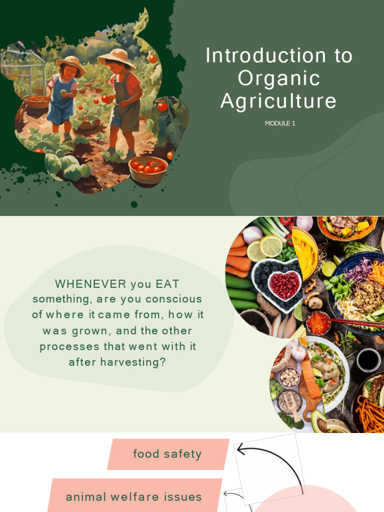 Module 1 - Introduction To Organic Agriculture | PDF | Organic Farming ...