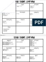 First Grade Monthly Overview