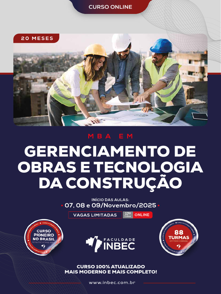Programa de Gotc 17 - 2025 - 100% Online | PDF | Engenharia | Educação ...