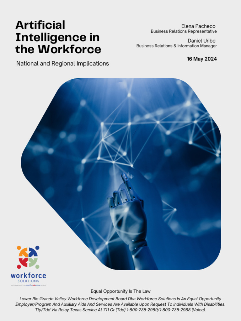 AI in The Workforce - Research Paper | PDF | Artificial Intelligence ...